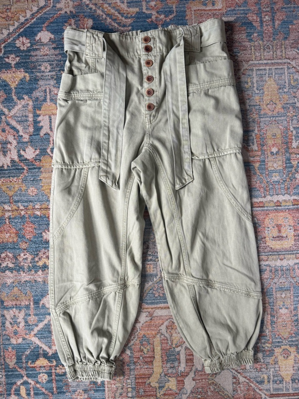 We the Free Mai Tai cargo joggers M - Picture 5 of 9